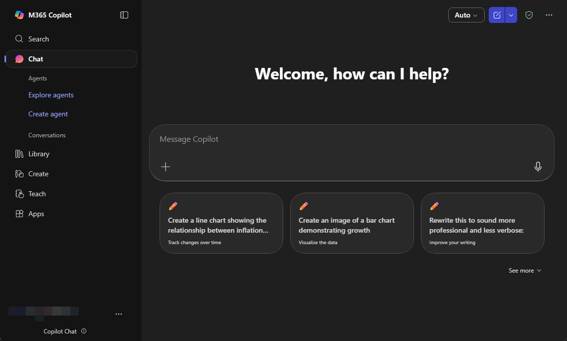 Office Dashboard - Copilot Main
