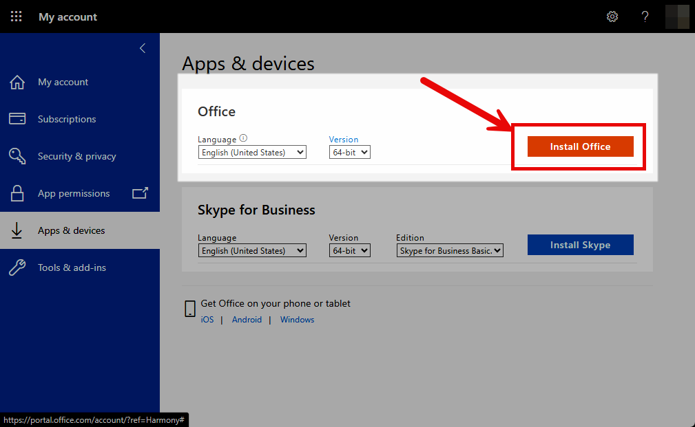 Office Dashboard - Download